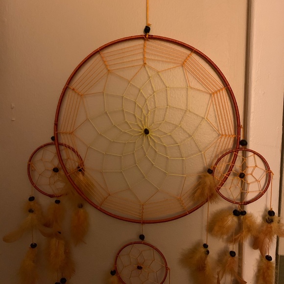 Orange Yellow Dreamcatcher - Picture 2 of 2